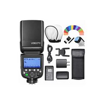 GODOX 정규 대리점 & 일본어 설명서 Godox V860III-C 카메라 플래시스 스트로보 스피도라이트 Canon 대응 2600mAh 대용량5초 재활용 시간과 4800레벨로, 상세페이지 참조