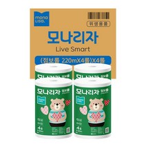 점보롤 화장지 2겹 220m 16롤, 1box