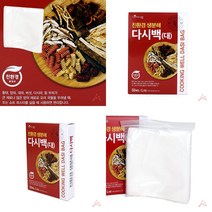 MUW813515생분해 다시백 대(32매_케이스)다시팩 다시망 육수백, 단일 수량