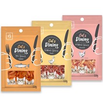 브리더랩 캣츠다이닝 슬라이스 20g X10개 건어물간식, 치킨엔대구, 10개