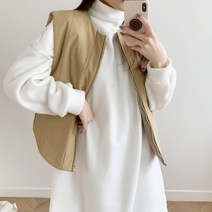 린다샵 루보센 누빔 패딩조끼-VT459K0B