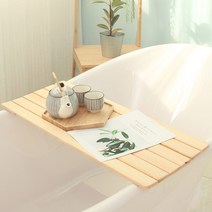 하하만족 완전국내생산 편백나무 히노끼 욕조 트레이, 단품