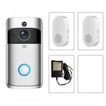 스마트 인터폰 월패드 아파트 주택 현관 초인종 v5 smart wifi 무선 비디오, 옵션 10, 영국 플러그