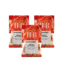홀랜드앤바랫 재페니즈 라이스 크래커즈 100g Holland & Barrett Japanese Rice Crackers, 3팩