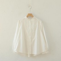화이트 심플 프릴 레이스 공주풍 봄패션 하객 오피스룩 피로연 출퇴근룩 여성 블라우스