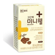 똑똑한 운동식단음료 메디푸드미니웰커피 150ml 24팩, 단품, 단품