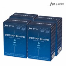 [JW중외]루테인 오메가3 비타민D 30캡슐 4개, 단품, 단품