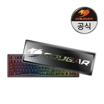 Cougar PURI RGB 게이밍 유선키보드 적축, 블랙, 일반형