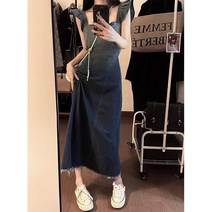 슬림데님스커트 극 스퀘어넥 날다 토시 슬림핏 키커 보이는 그라데이션원피스 4월16 일 발 다함 4999009657