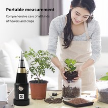 휴대용 토양 수분 PH 측정기 산도 시험기 금속 센서 프로브 3 ~ 8ph 정원 심기 배터리 없음, 한개옵션1, 한개옵션0