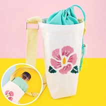 오렌지e몰 보온보냉 나라사랑 스텐실 텀블러 가방-무궁화B