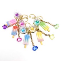 [핸드메이드] 워터볼 하드 책갈피핸드메이드키링 수공예키링 제작키링 키링 핸드메이드.드롭 드롭형 워터 조개 불가사리 바다 모래 클리어2030 차, 상세 설명 참조