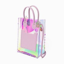 PVC 홀로그램 가방 비치백 투명가방 만들기, 홀로그램가방 UDPOM0020