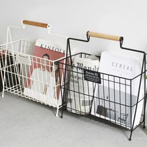 [P1M] 소파 침대 책수납 철제랙 신문꽂이 매거진랙 잡지랙 / 철제잡지꽂이 철제꽂이 신문거치대 잡지진열대 신문보관 팜플렛꽂이 홍보물거치대 잡지디스플레이 팸플릿거치대 전면책꽂이 철제책꽂이 ( P1M / 632594EA ), 아이보리, 본상품선택