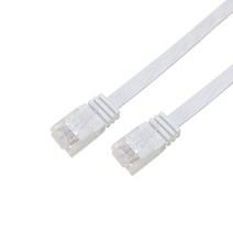 CAT6 UTP 평면 랜선 2M 데스크탑 노트북 랩탑 IPTV 비트 pc방 기가 연결잭 케이블 모뎀 창틀 1Gbps, 본상품선택