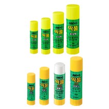 국산 딱풀 다꾸풀 한지풀 문방풀 제본풀 사이즈 8g 15g 25g 35g 만능풀 다꾸 접착제 매직 강력풀 접착풀 아모스 고체풀 바르는풀 투명풀 책 문구용풀 학용품풀 종이풀 낱개, 15g (1개)
