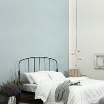 [델리아몰] 친환경 제로아이 접착식 항균 단열벽지 30여가지색상 2.5m/10m/20m, 1505_타탄_오가닉블루