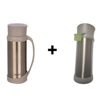 Pmi 미고 진공 스텐 보온병 2종세트 (1L+1.5L)