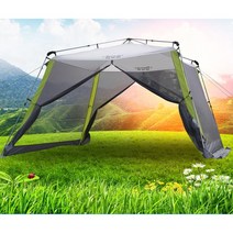 자동 원터치텐트 대형텐트, 기본형 모기장형
