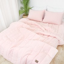 옥수수솜 자수 간절기 봄 여름 가을이불 (싱글/퀸) _ 30690EA