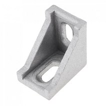 2028 알루미늄 코너 L 모양 직각 지지대 커넥터 압출 산업용 프로파일, 한개옵션0