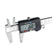 MAME 전문가용 디지털 켈리퍼스 블랙, 1개