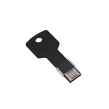 사용자 정의 로고 USB 키 모양 펜 드라이브 금속 메모리 스틱 4GB 8GB 16GB 32GB 64GB 플래시 디스크, 02 Black_05 64GB