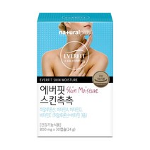 내츄럴플러스 에버핏 스킨촉촉 히알루론산 30c, 30캡슐, 1개