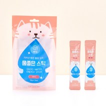캣츠모리 지리산 맑은물 담은 물좋은 스틱 츄르 4종 짜먹는 고양이 간식 10g 5개입, 연어(헤어볼) 5개입 1팩 / 50g