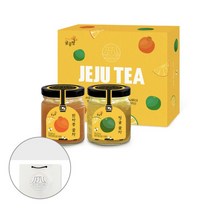 휴럼 제주 한라봉 꿀차 250g + 청귤 꿀차 250g 선물 세트 + 쇼핑백, 한라봉꿀차 250g + 청귤꿀차 250g + 쇼핑백, 2세트