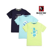 블랙야크키즈 시원한 BK캠페인티셔츠 기능성 데일리 반팔 1BKTSM1928 NC불광