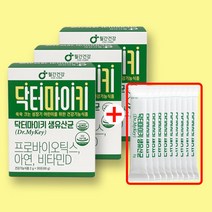 닥터마이키 생유산균 프로바이오틱스 아연 비타민D 30포, 생유산균 90포+체험분 10포