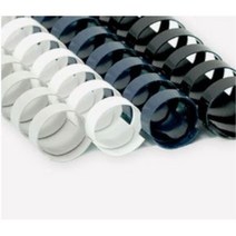 카피어랜드 제본 플라스틱링 교재 제본링 8mm 100개입 와이어링 _ 7501209EA, $ 흰색