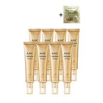 최신상 시즌 11 AHC 프리미어 앰플 인 콜라겐T4 아이크림 40ml + 실크테라피 샘플 증정, 8개