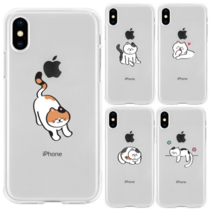 오너클랜 갤럭시노트9 돼냥이 투명 케이스 N960