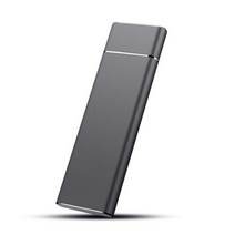 플로피디스크 새로운 128TB 64TB 32TB 고속 모바일 외장 하드 드라이브 SSD USB3.1 솔리드 스테이트 디스, 01 Black, 08 128TB