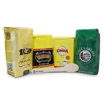 미국직구 디럭스 푸에르토리코 커피 셀렉션 | 4-8oz 모둠커피의 프리미엄 팩 | 카페 라레노 카페 오로 카페 크레마 카페 야우코노 | 엘 팬트리 커피 나무 스푼 포함, 수량, 상세참조