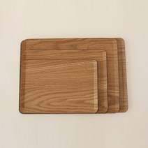 쟁반 가벼운 우드패턴 아보르트레이 사각 논슬립, 대