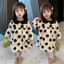 아짱 키즈여아 둥근카라도트원피스(키즈여아원피스신상 아짱)