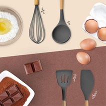 파스텔톤 키친툴 실리콘 조리도구 세트 가정용 주부 키친툴세트 부엌도구 이사 업소용, 민트