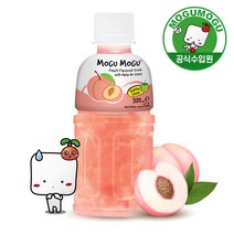 모구모구 복숭아맛, 320ml, 24개