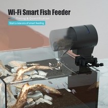 물고기자동급여기 Pond Intelligent Aquarium Timing Tank Feeding WiFi Automatic Fish Feeder Food Dispenser Re