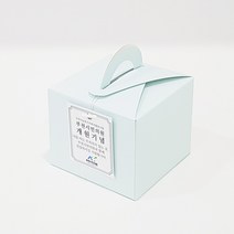 [나눔파티] 6형제소금밭 웨딩 돌잔치 생신 조문 고급소금선물 손잡이박스 답례품, 1개, 블루_함초소금