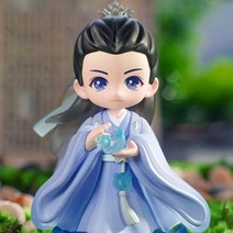 샤오잔 초전 옥골요 시영 정품 공식 굿즈 피규어 인형 5종, 다크 마법 피리3종셋트