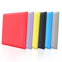 방음 벽 만들기 10매 50x50cm 간편 시공 부착형 방음보드 인테리어 녹음실 방송 스튜디오 추천 소음기 재료, 블루, 1