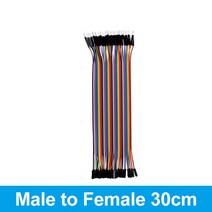 스마트전자칠판 전자칠판 MB-102 MB102 Breadboard 400 830 포인트 솔더리스 PCB 빵 보드 점퍼 와이어 듀폰 라인 테스트 Arduino 용 DIY 개발 키트, [16] Male to Female 30cm