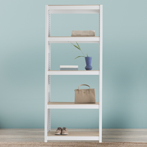 시스템선반 홈던트하우스 5단 600 x 400 x 1950, 블랙