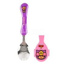 휴대용 위생커버 국산 초등생 숟가락 아기자기 3세아기 선물 가정어린이집