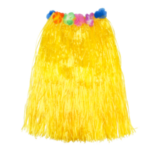 파티짱 훌라 스커트 60cm (노랑) 하와이 소품 치마