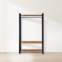이노센트 포이베 드레스룸 1200 1단 행거형 옷장 i102078, 내추럴